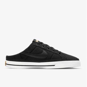 Nike court legacy slip on - black size 10 (runs small!)